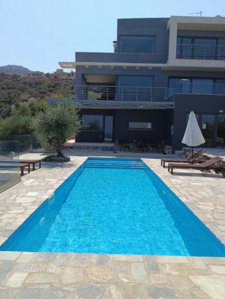 Roussa Ekklisia Ostkreta, Roussa Ekklisia: Moderne Luxusvilla in Meeresnähe zu verkaufen Haus kaufen